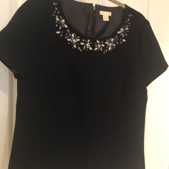 JCrew Jeweled Top - Picture 2 of 3